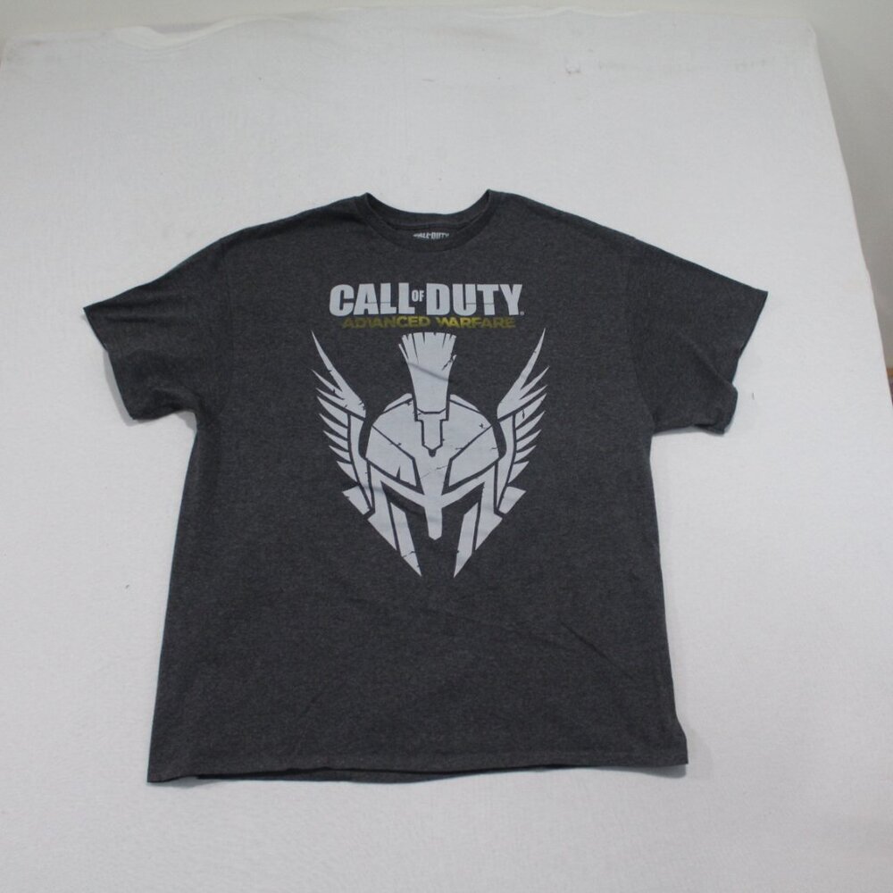 Call Of Duty Men Gray Tee Shirt Advanced Warefare Size XL